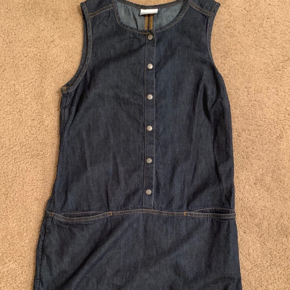 Columbia chambray over the knee dress